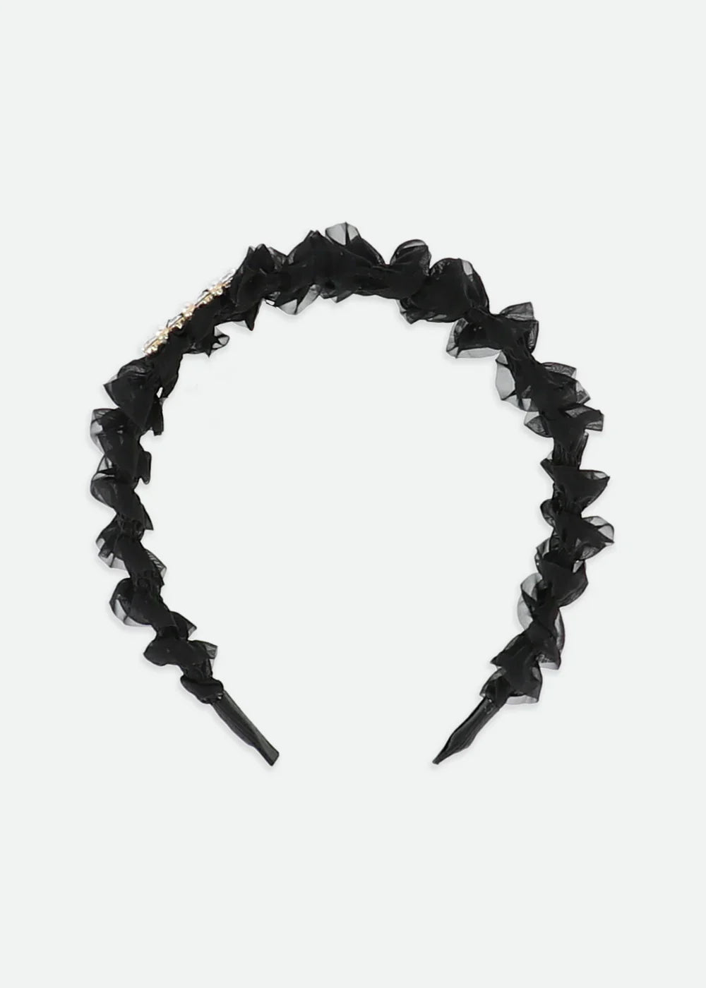 Black Tulle Headband