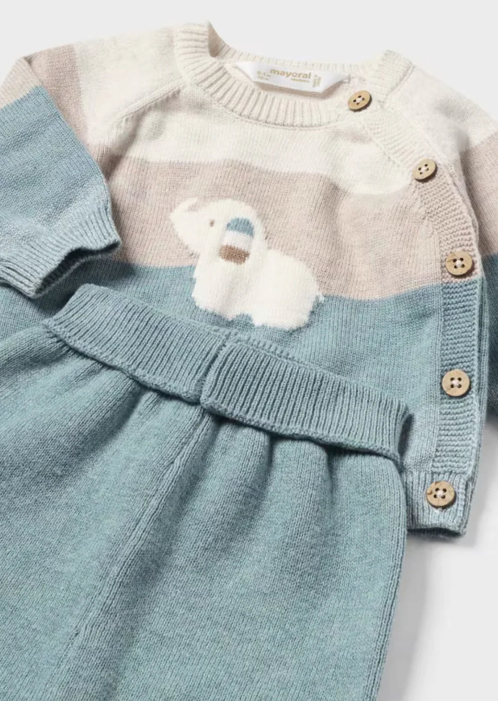 Newborn Boys Knit Set