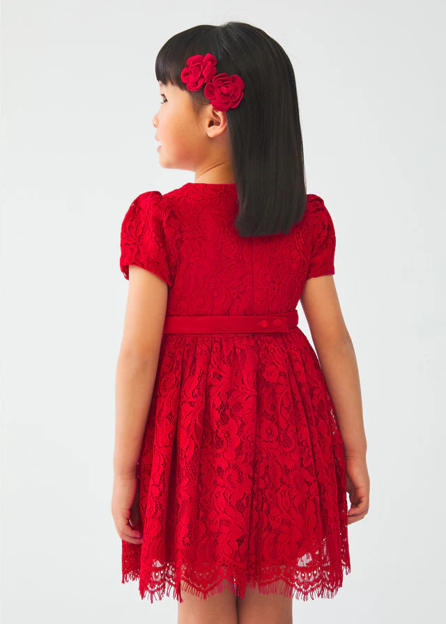 Red Lace Dress