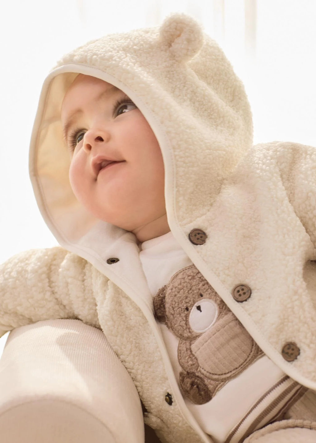 Hooded Teddy Fleece Jacket