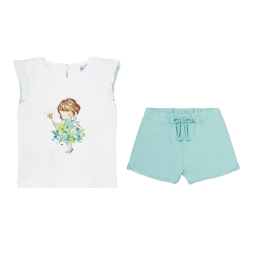 Baby Girls Shorts Set