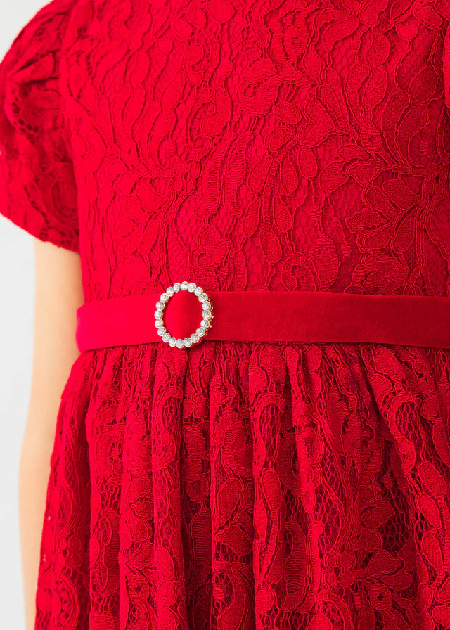 Red Lace Dress
