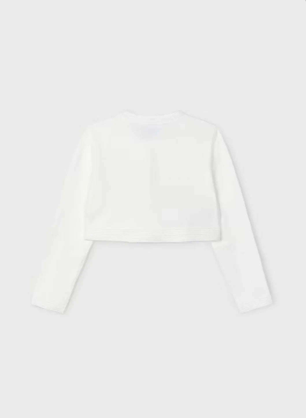 Girls Off White Cardigan