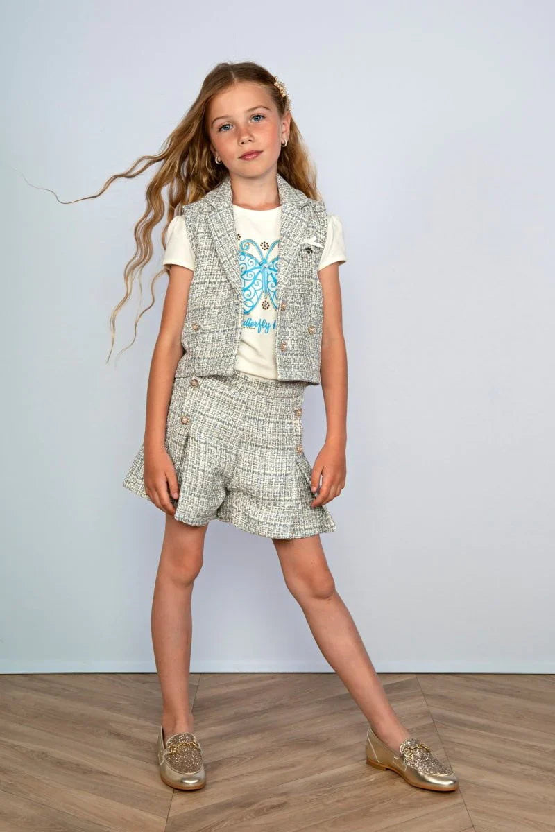 Blue Butterfly Kisses T-Shirt