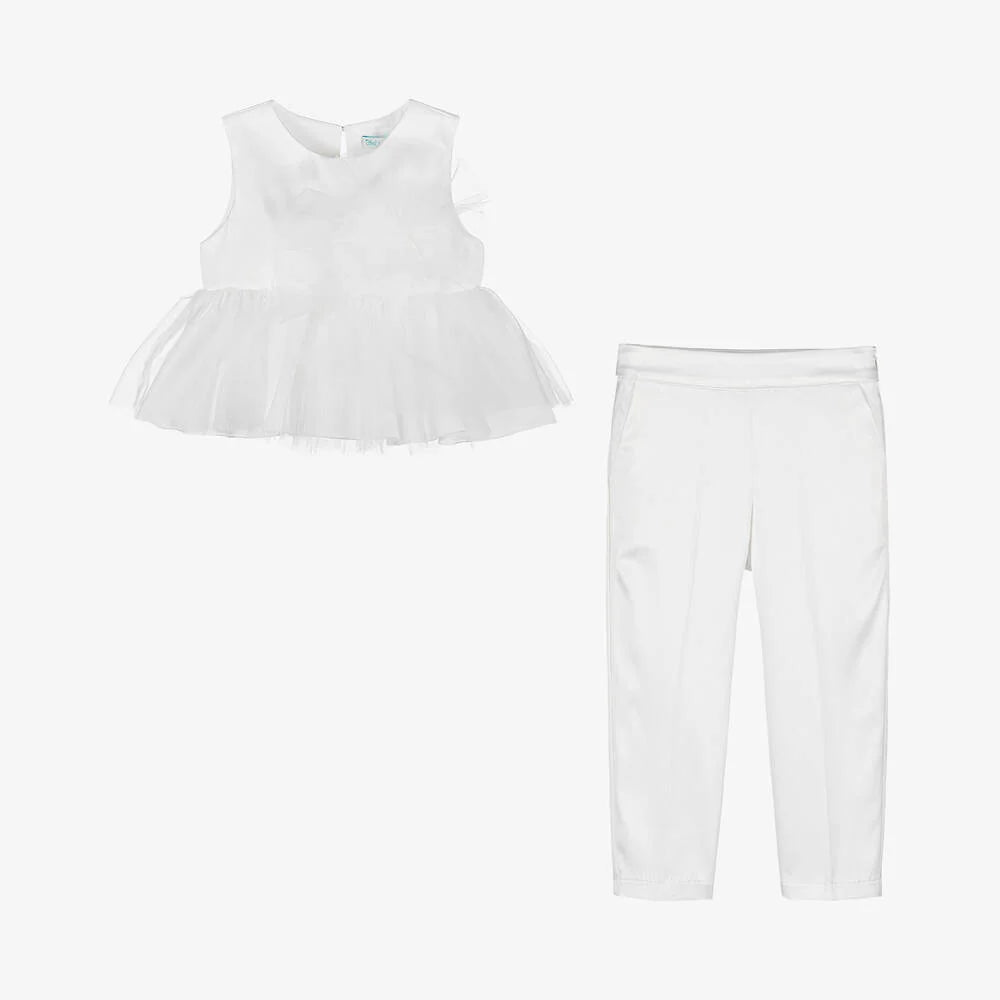 Girls Satin & Tulle Set