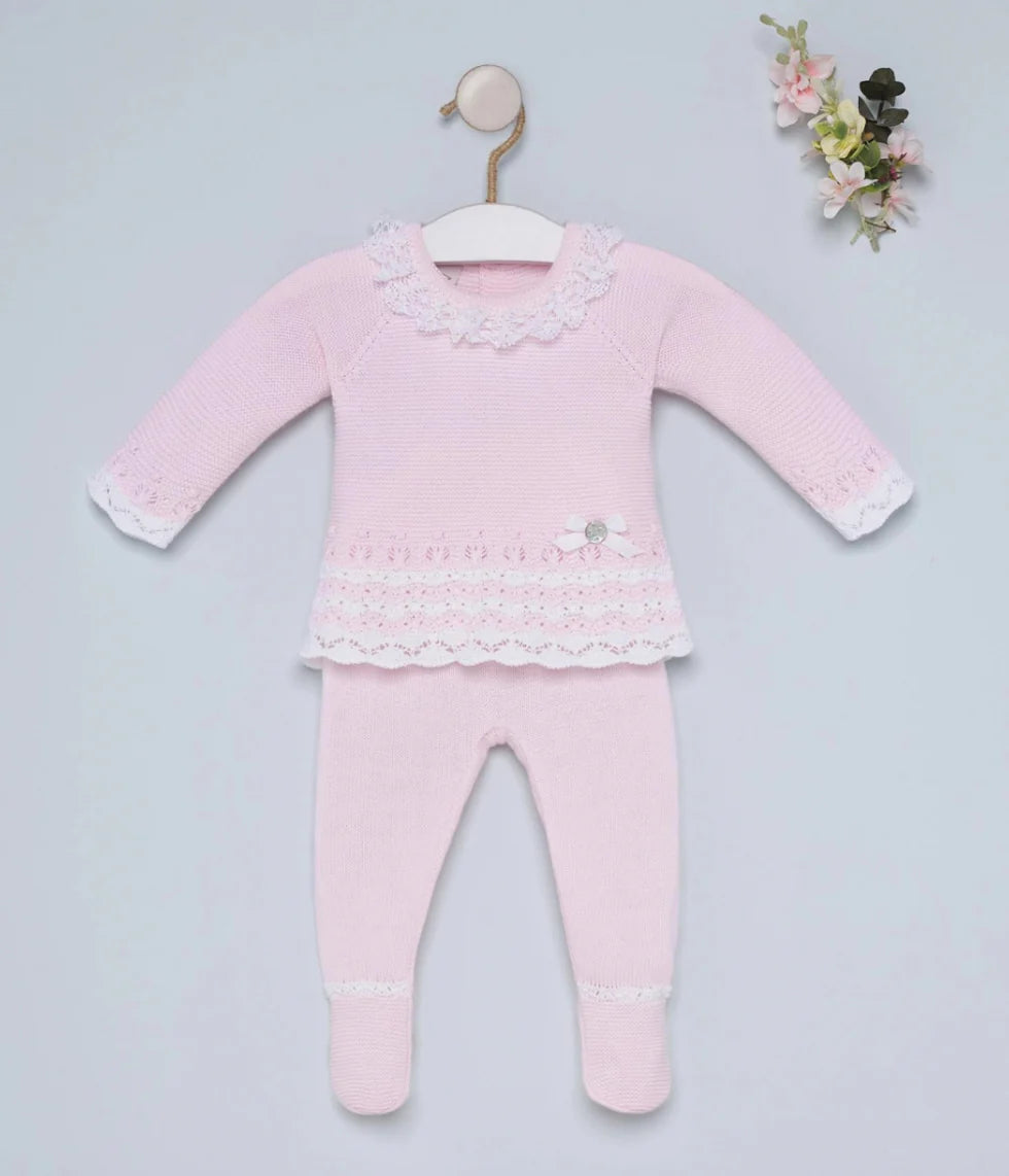 Baby Girls Cotton Knit Set