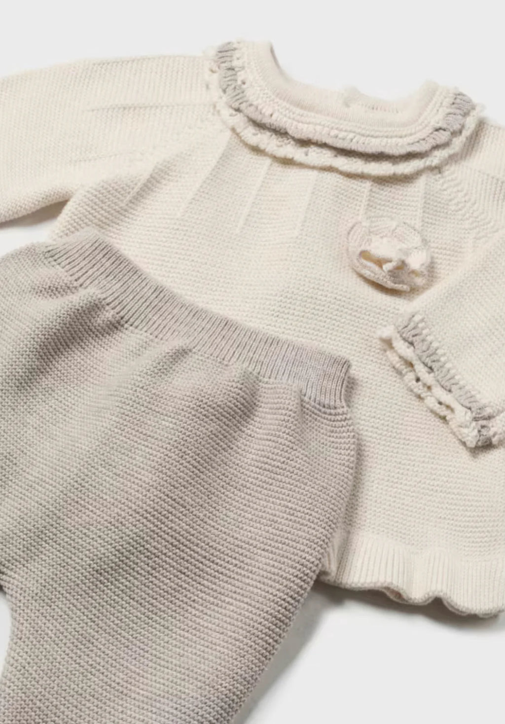 Newborn Girls Knit Set