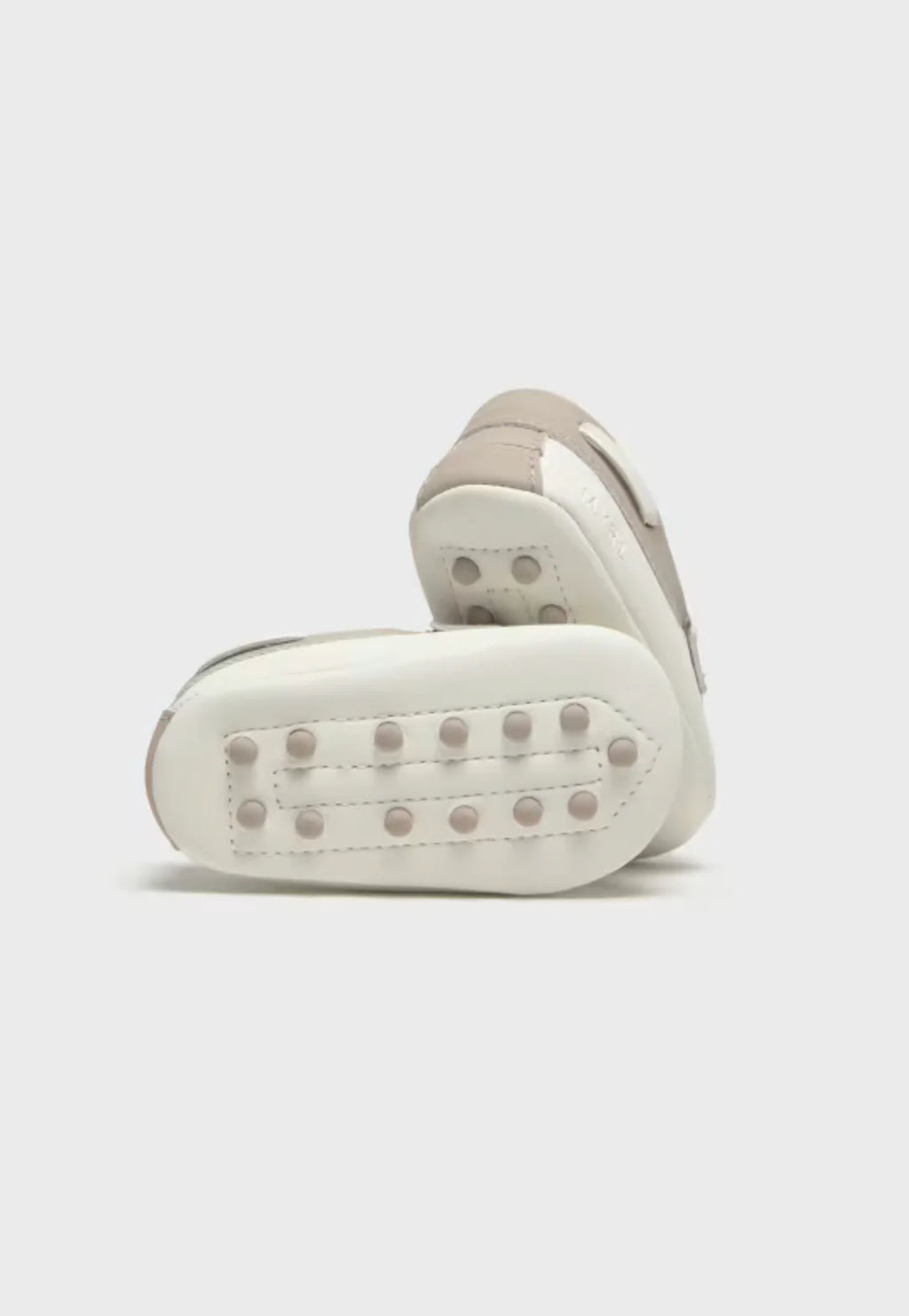 Baby Boys White Moccasins