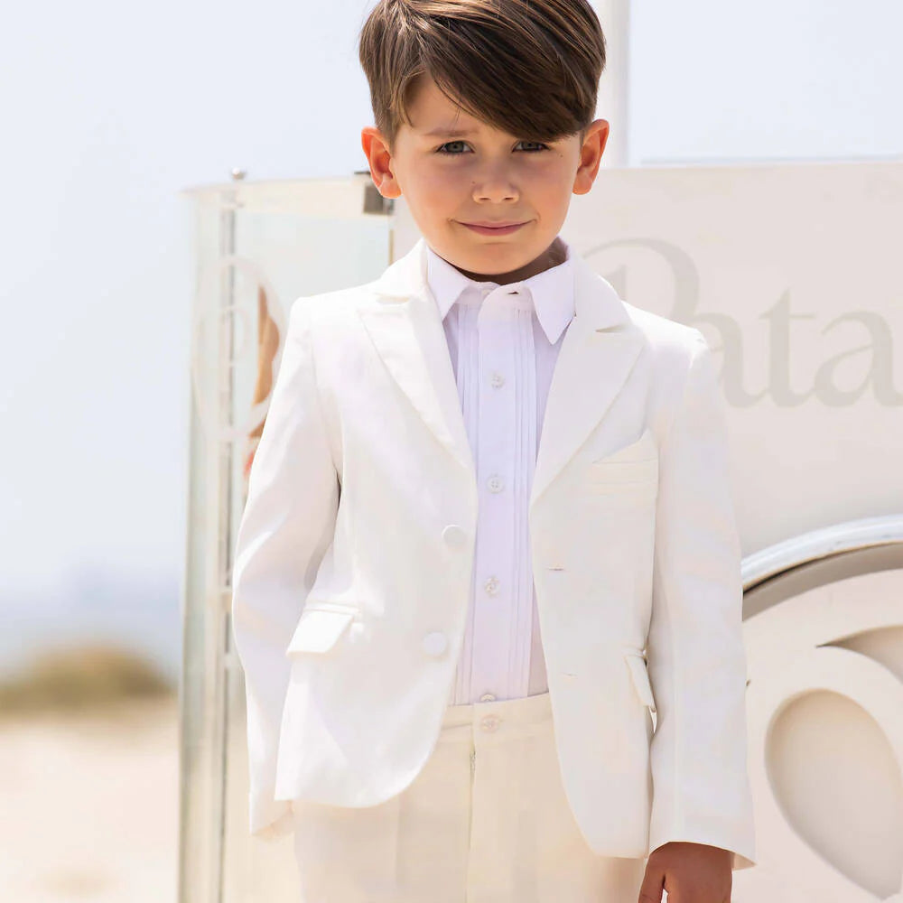 Boys Ivory Suit