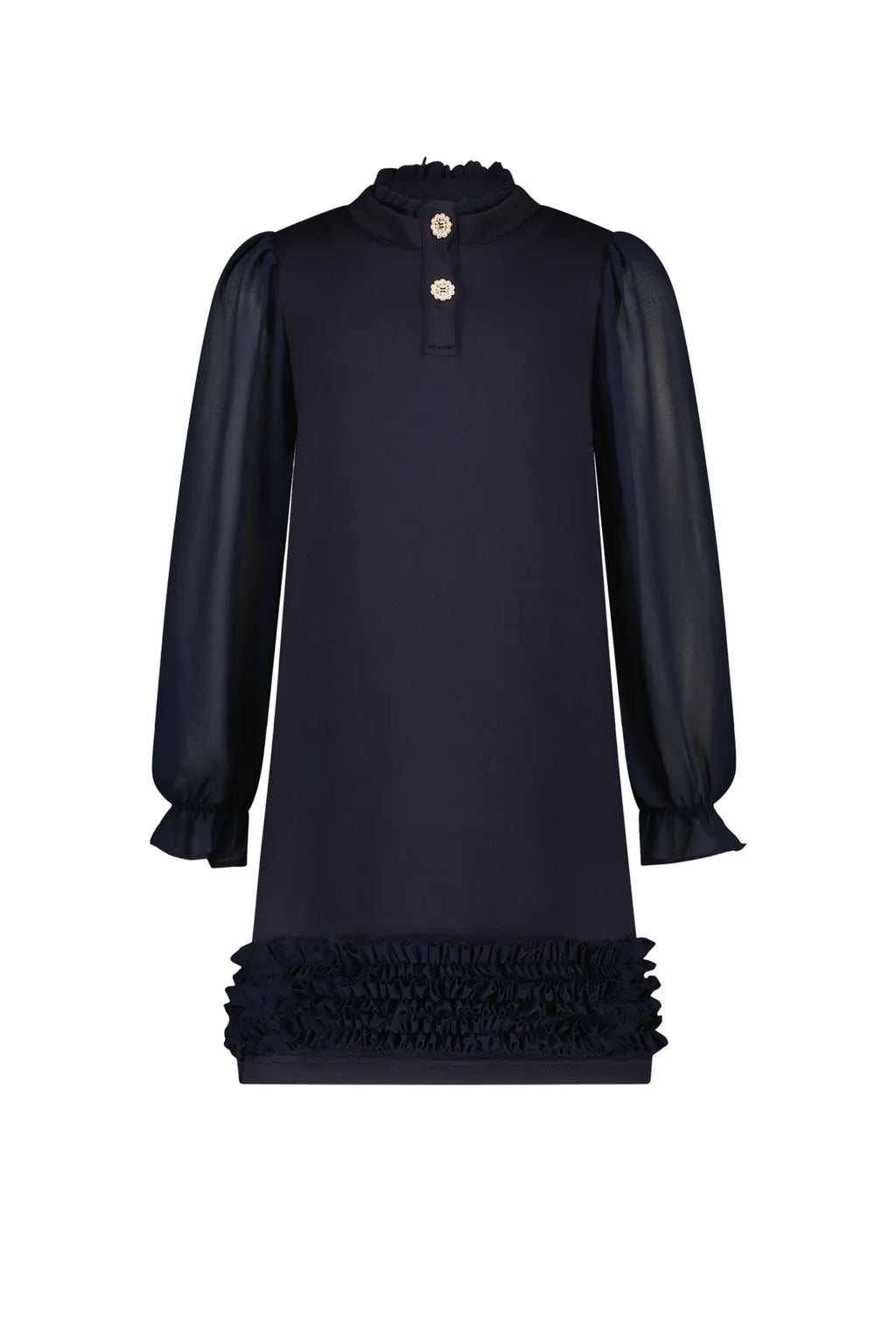 Girls Navy Blue Dress