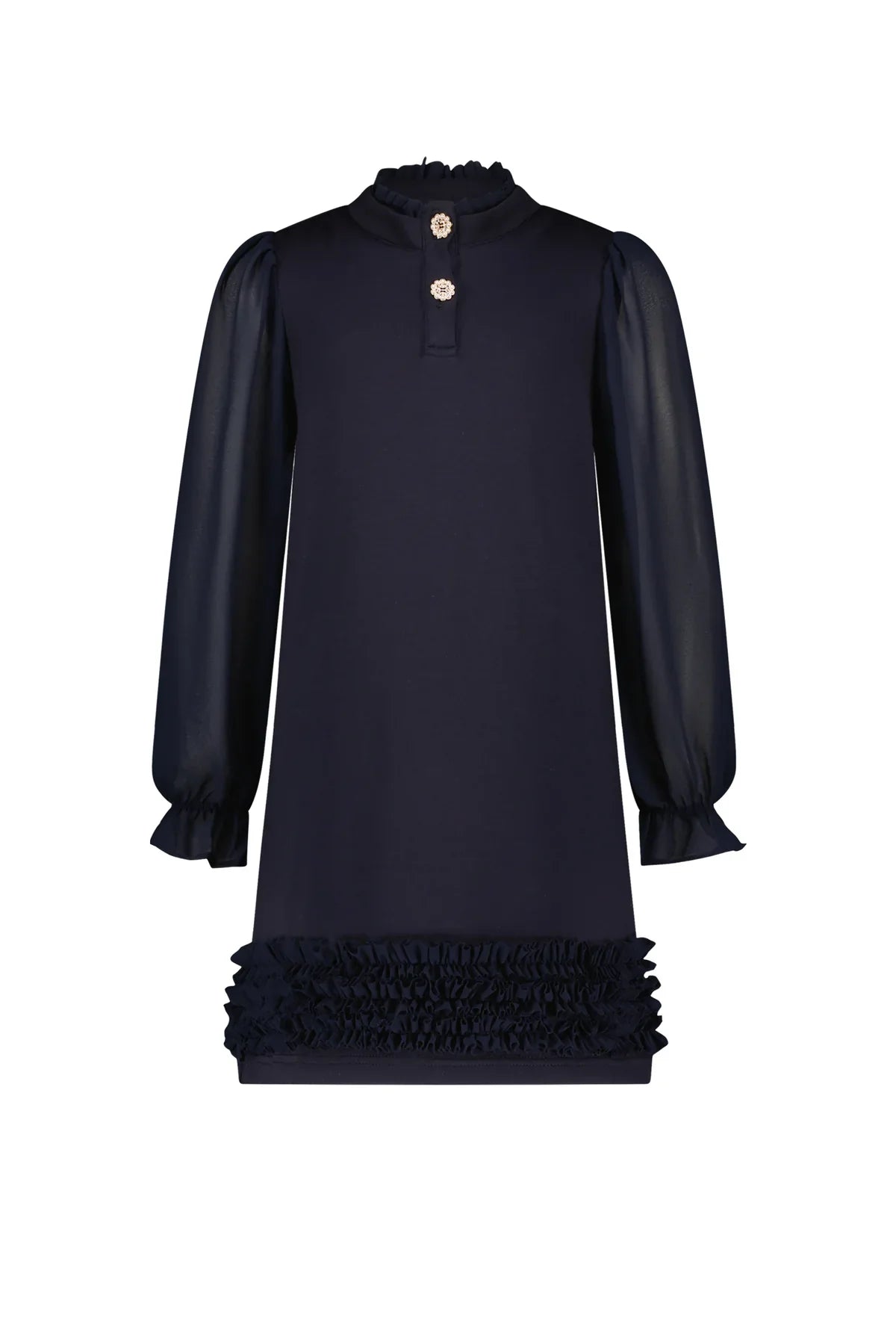 Girls Navy Blue Dress