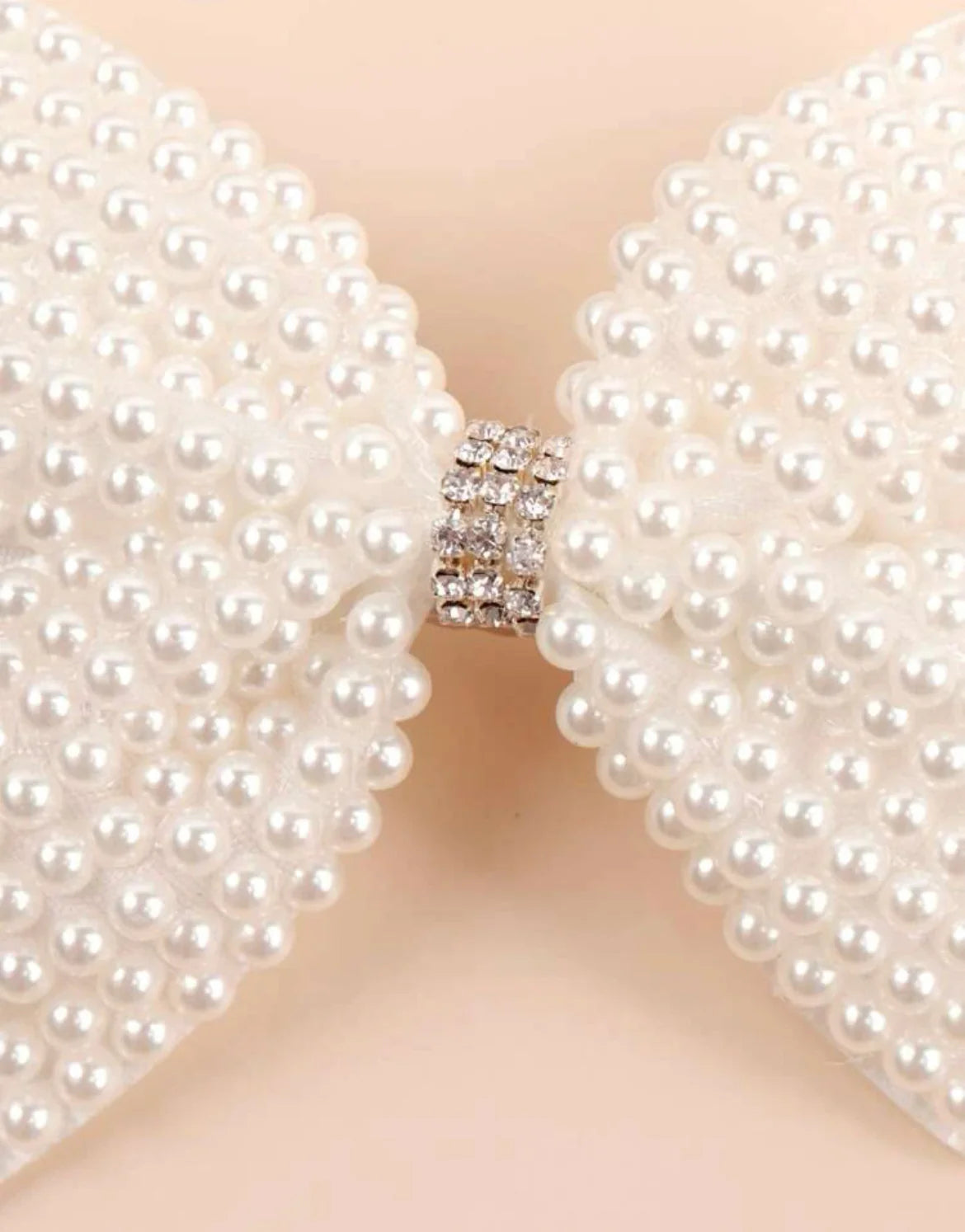 Faux Pearl Hair Clip