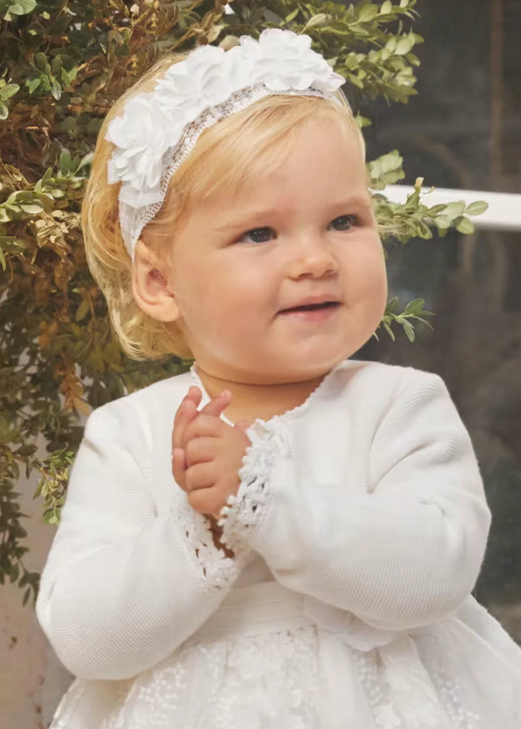 Off White Knit Cardigan