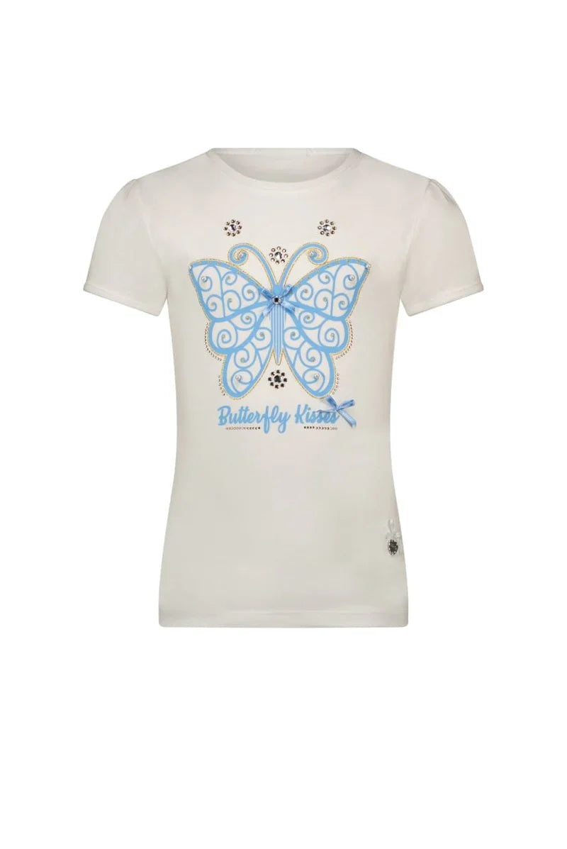 Blue Butterfly Kisses T-Shirt