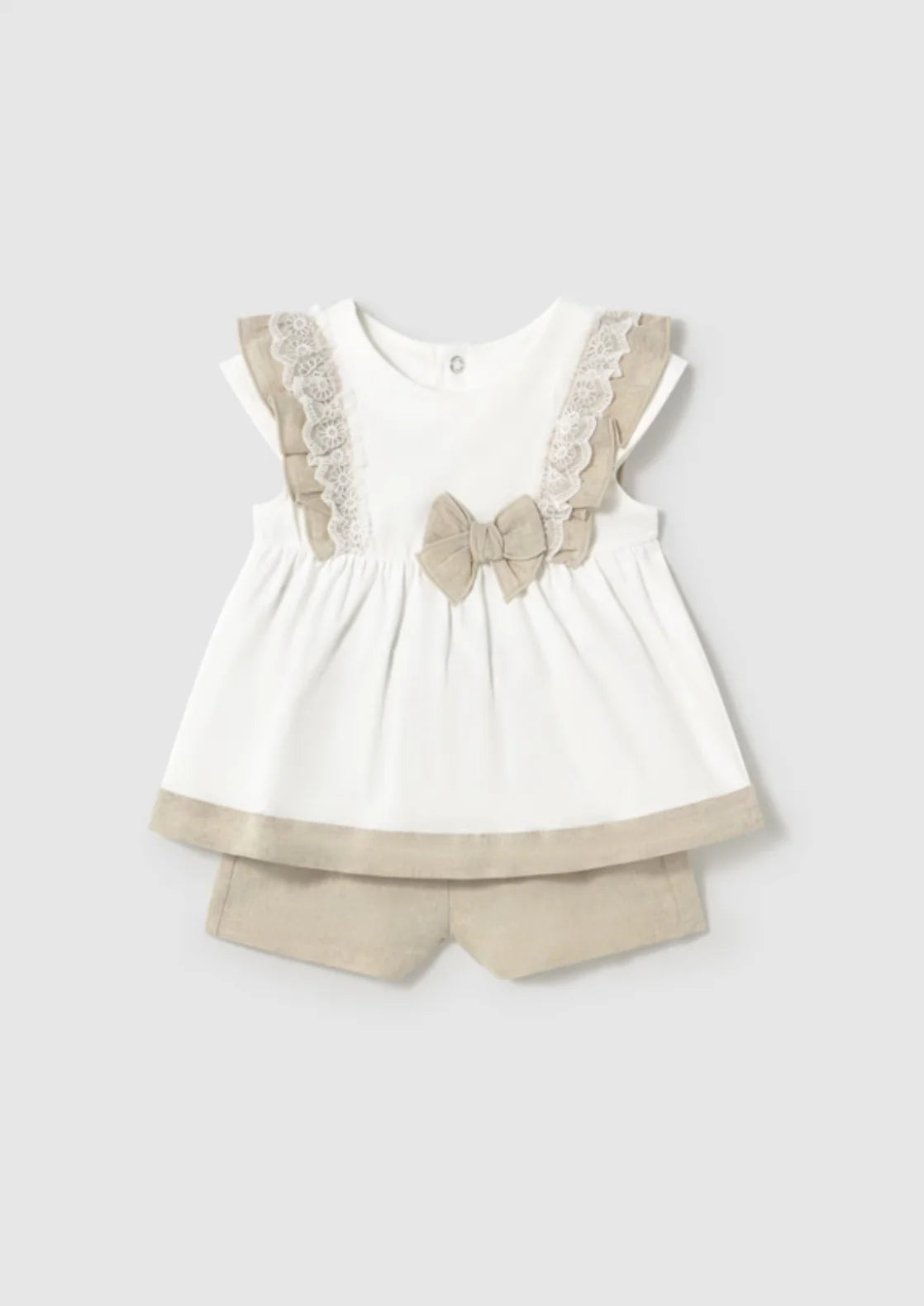 Baby Girls Linen Set