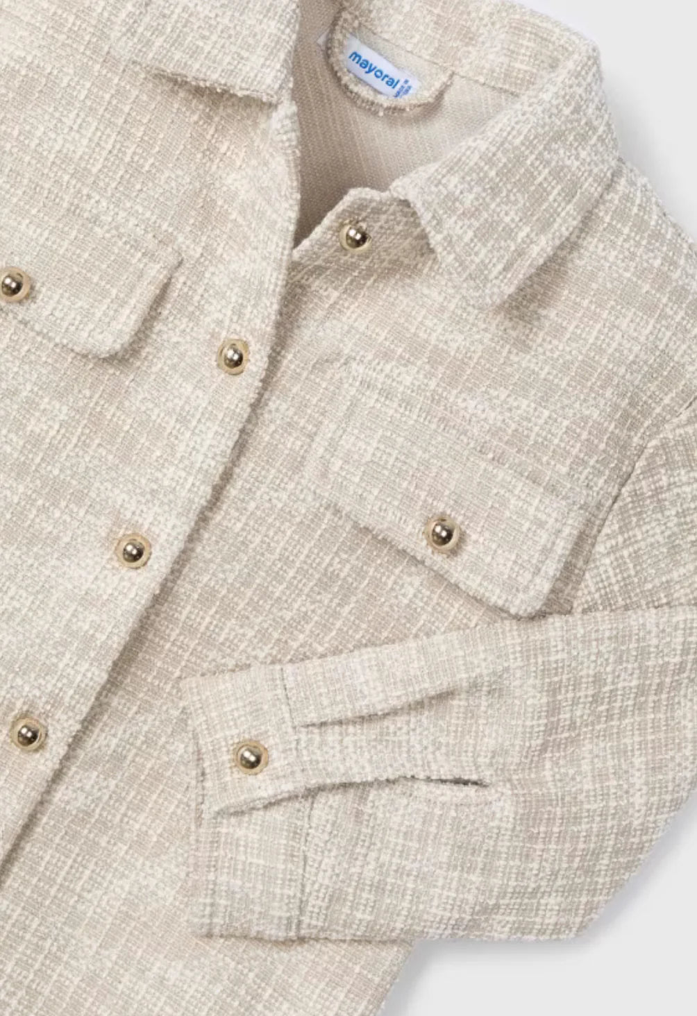 Girls Tweed Top & Skort Set