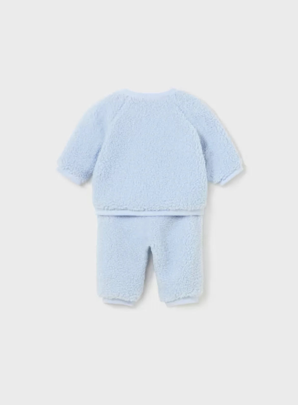 Blue Bear Sherpa Set