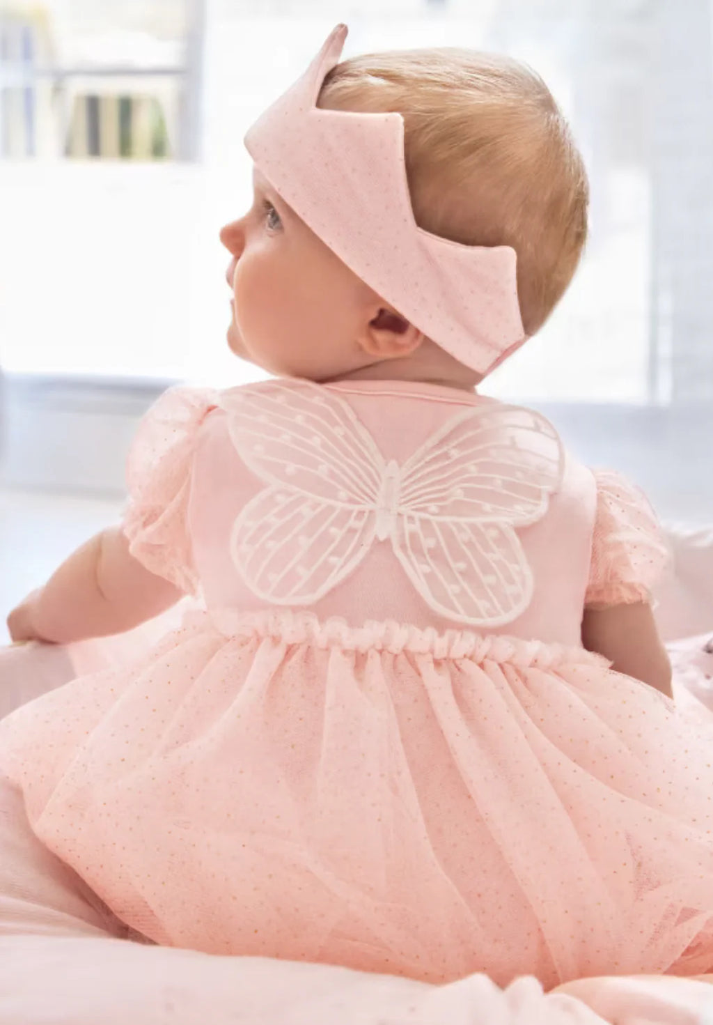 Pink Tulle Dress Set