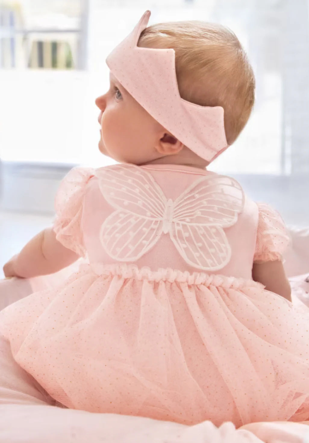 Pink Tulle Dress Set