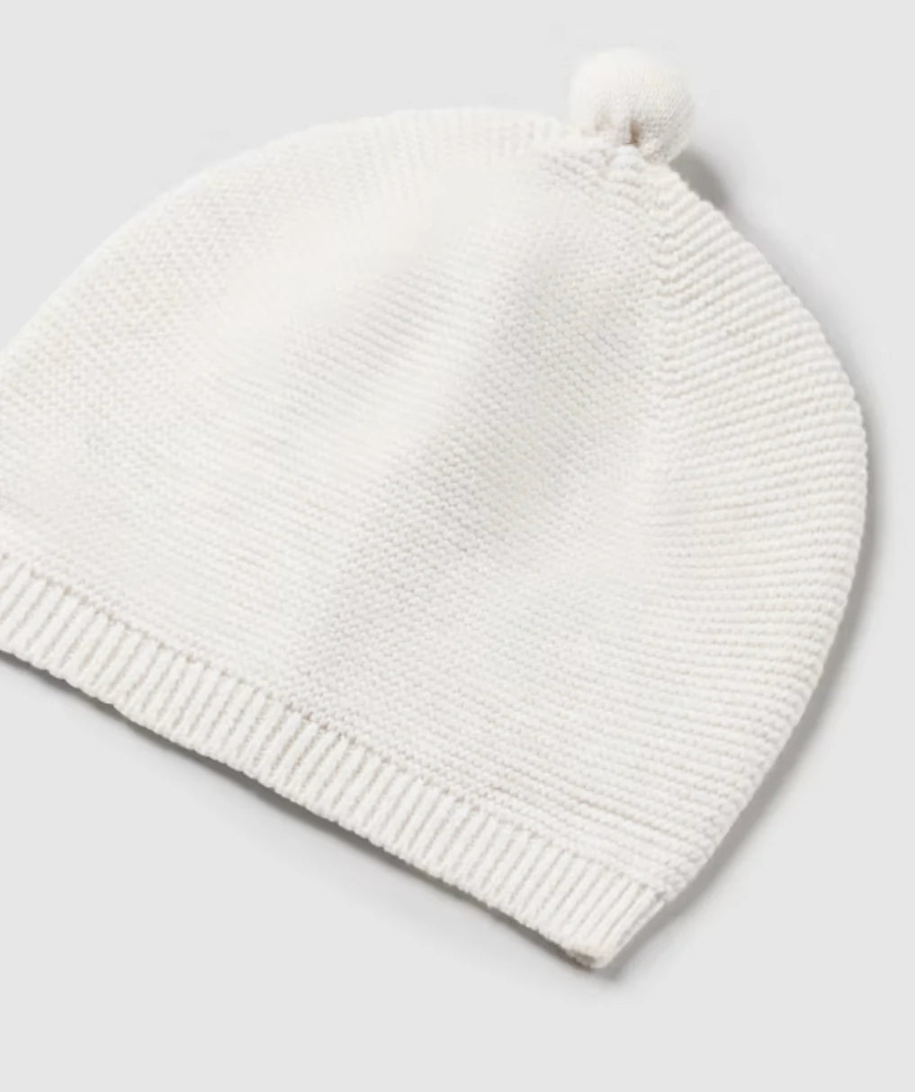 Newborn Off White Knit Set