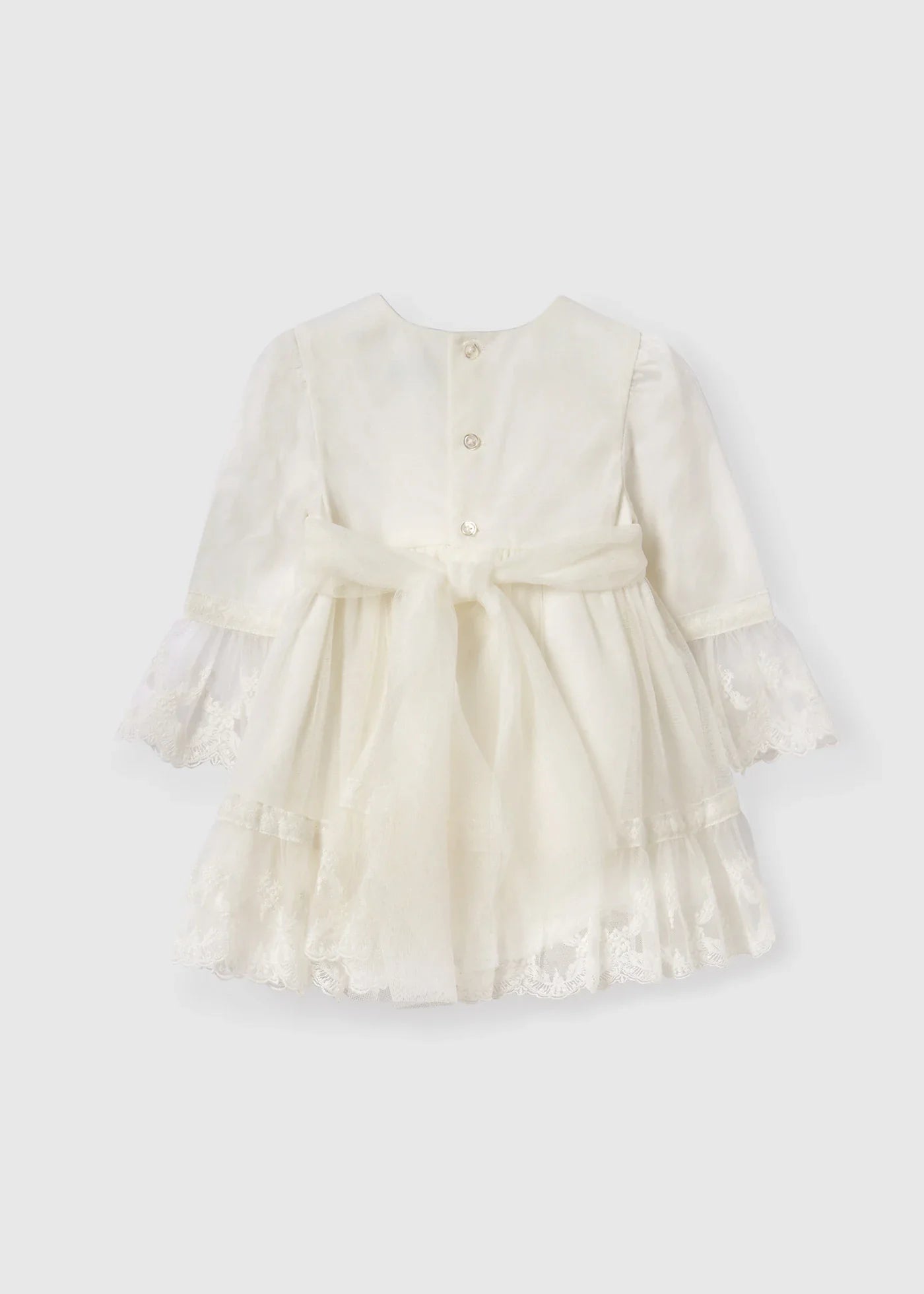 Embroidered Tulle Dress