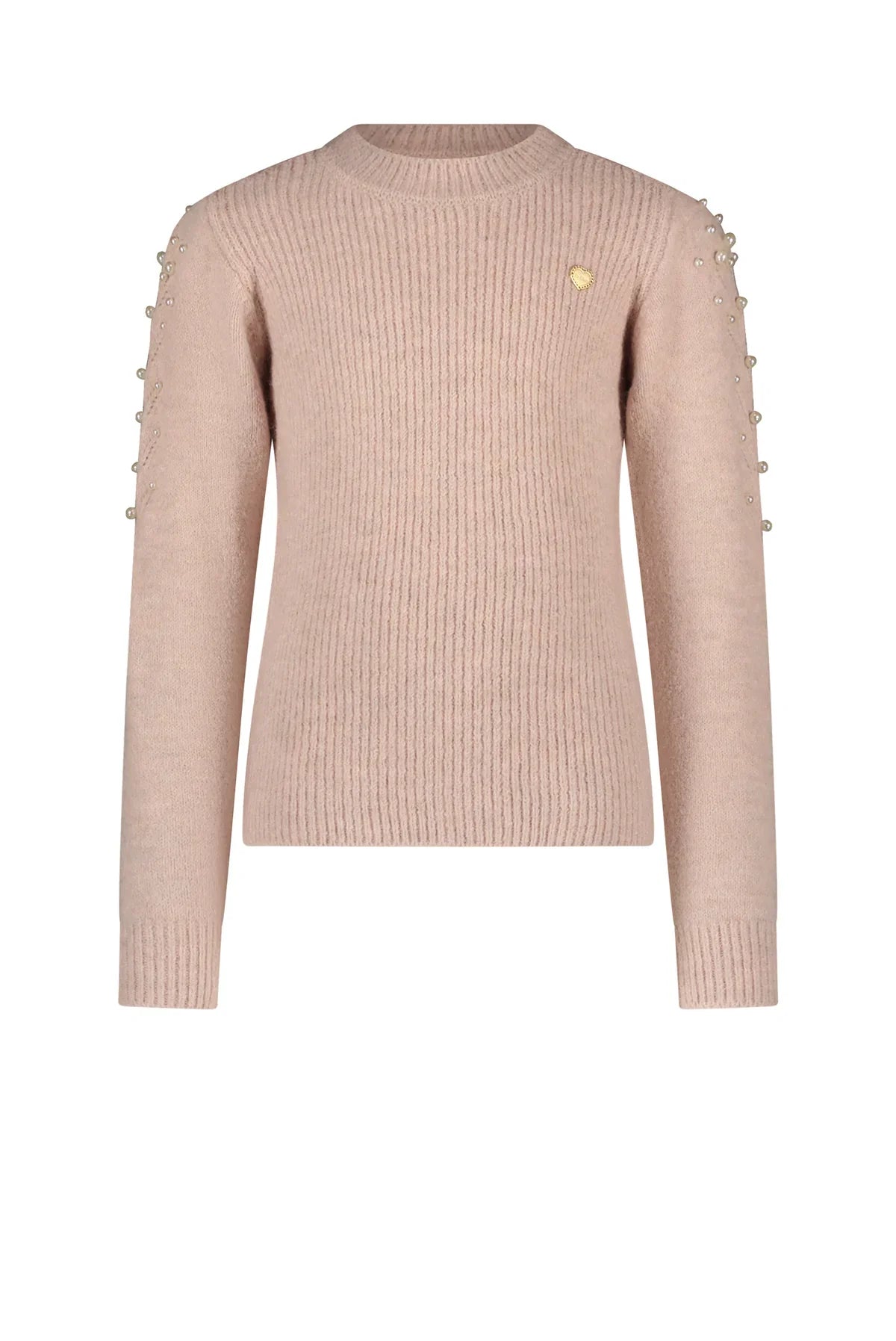 Girls Pink Knit Sweater