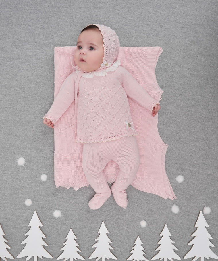 Baby Girls Knit 3 Piece Set