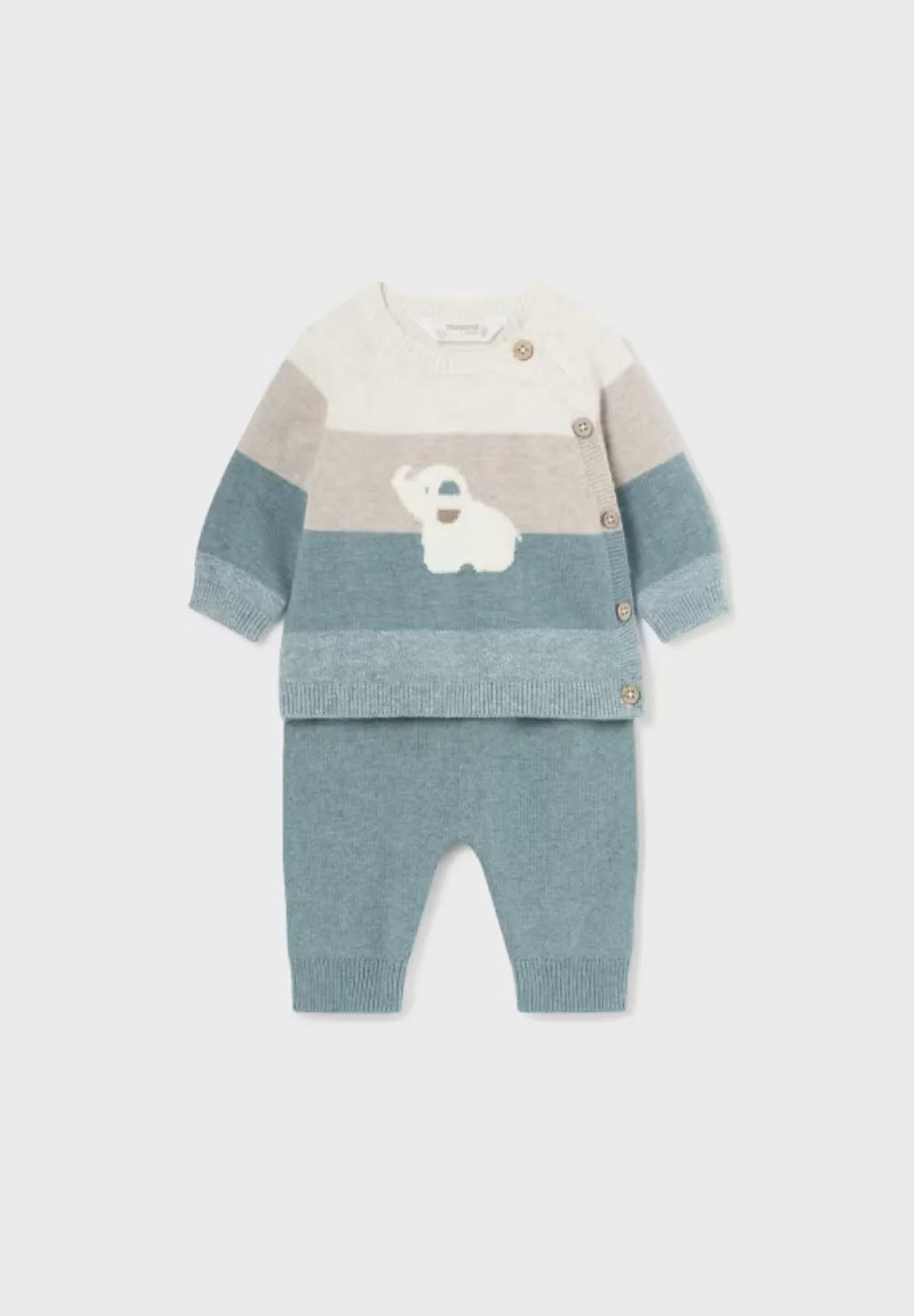 Newborn Boys Knit Set