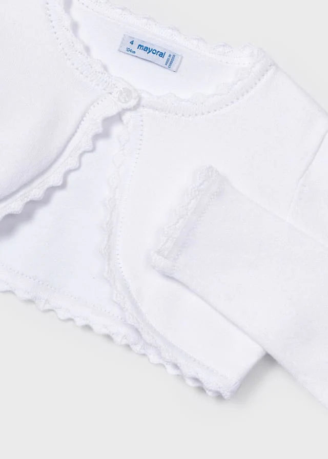 White Cardigan