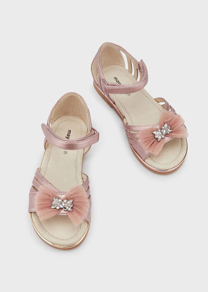 Pink Jewelled Sandal