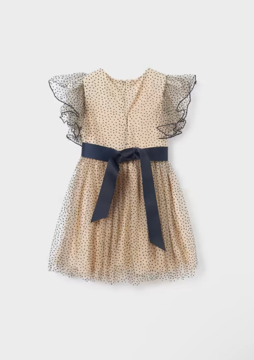 Girls Polkadot Tulle Dress