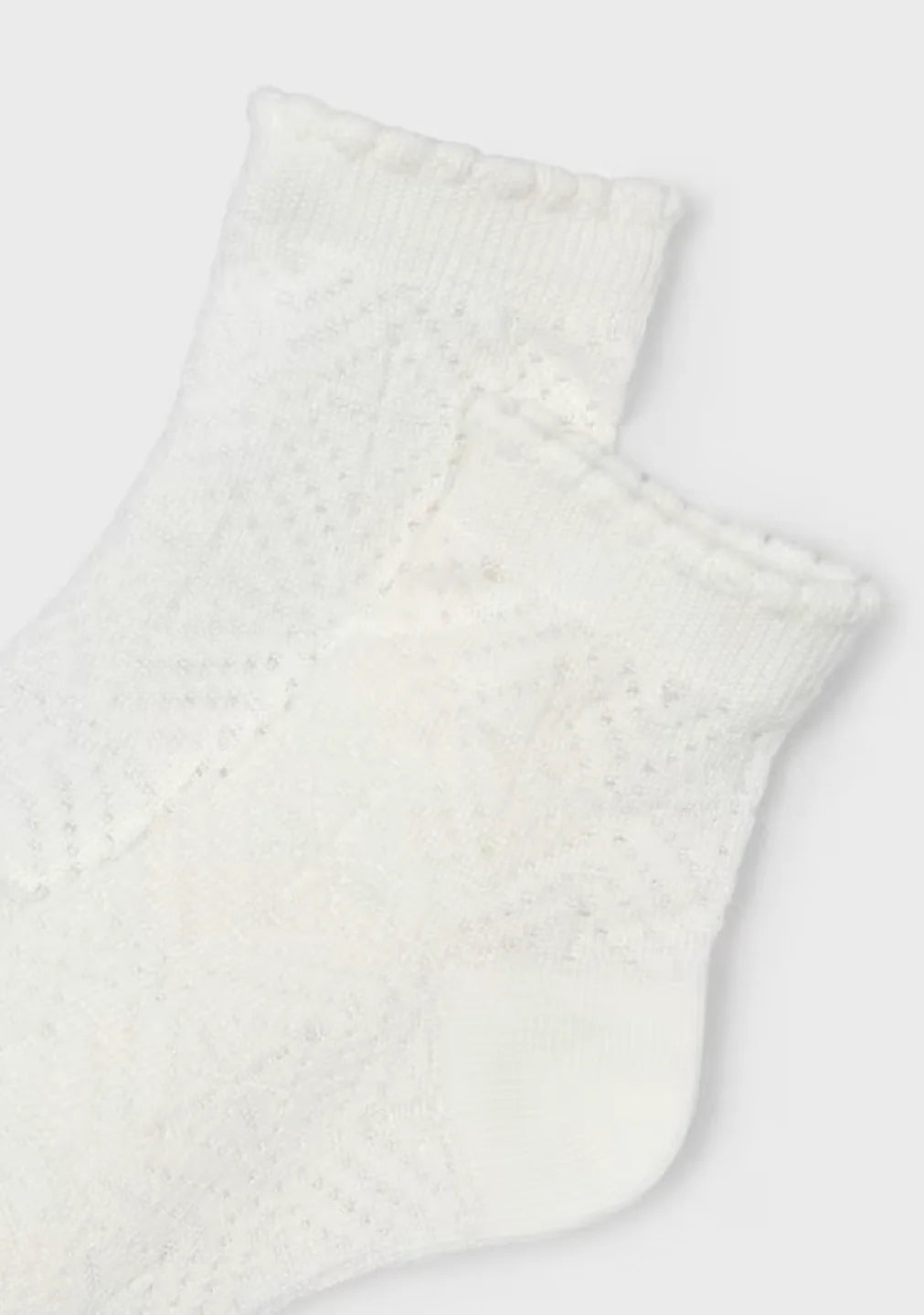 Girls Off White Socks