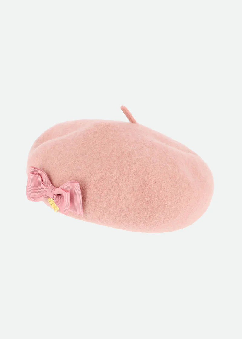 Girls Pink Beret