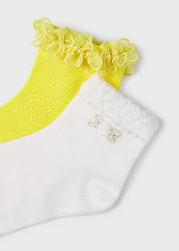 2-Pack Cotton Socks Set