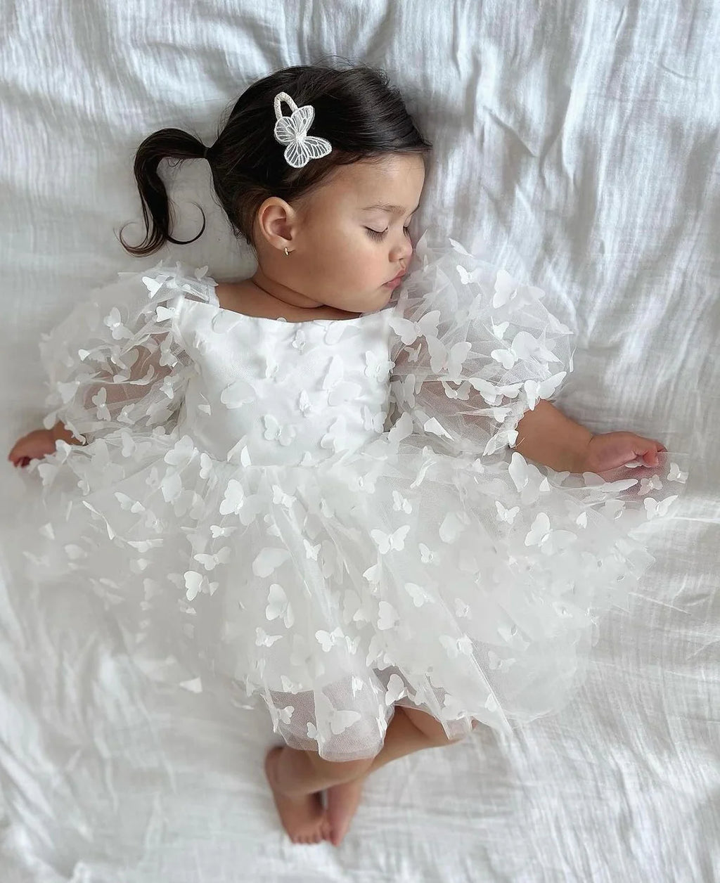 Girls Allover Butterflies Dress