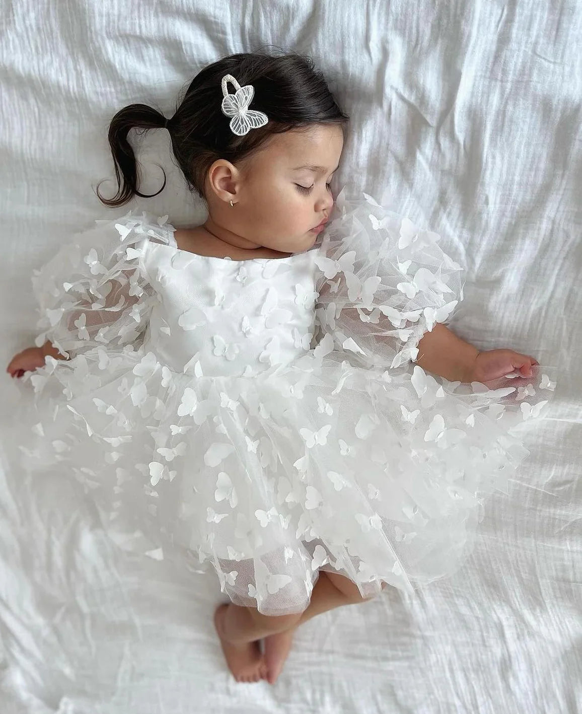 Girls Allover Butterflies Dress