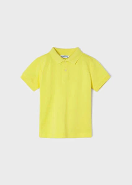 Boys Yellow Polo Shirt