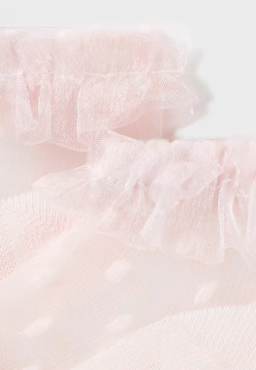 Baby Girls Pink Tulle Socks