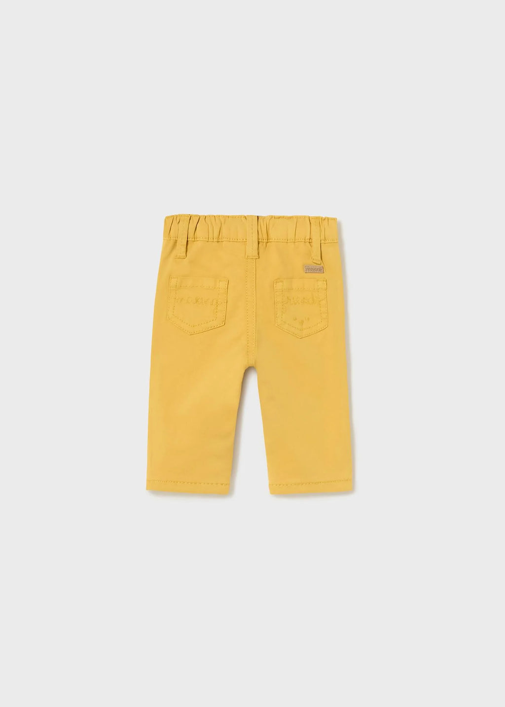 Mustard Cotton Pants