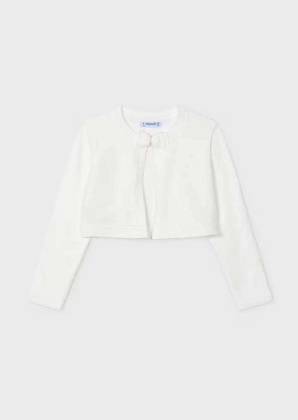 Girls Off White Cardigan