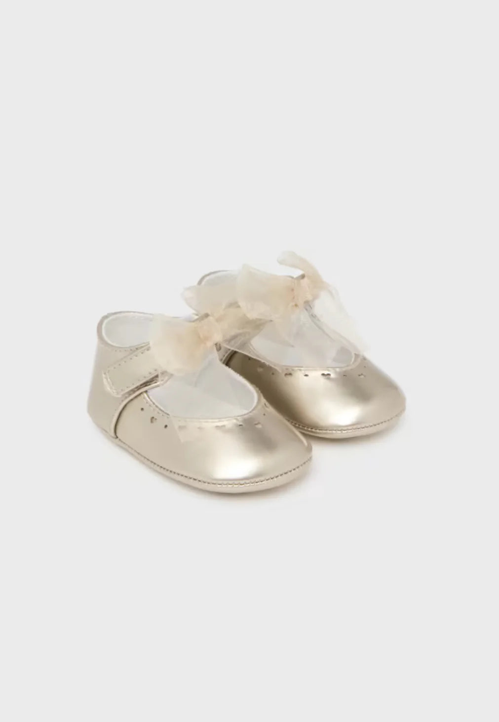 Baby Girls Gold Shoes
