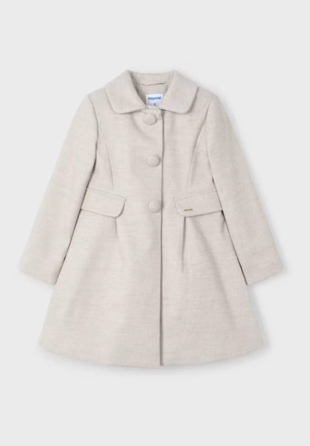 Girls Ivory Coat