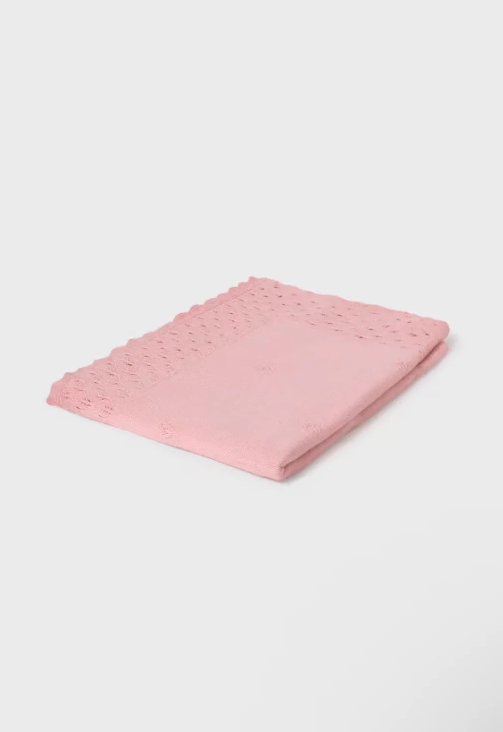 Pink Knit Blanket