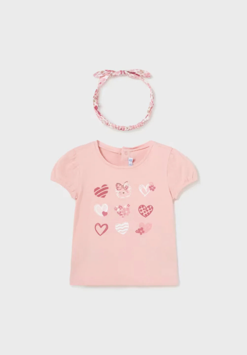 Baby Girls Top & Headband Set